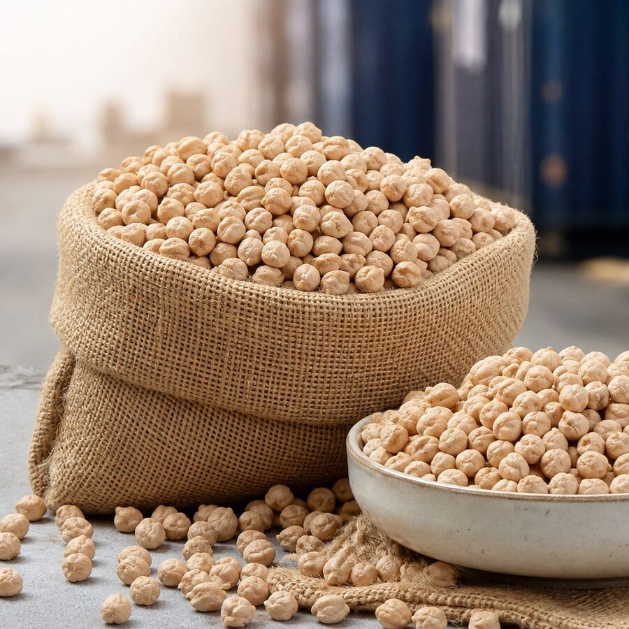 Bulk chickpeas pulses - Ratnashanti Cot Gin
